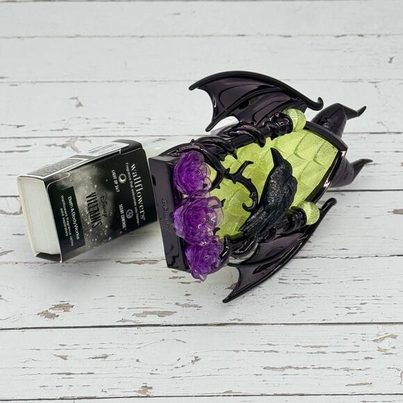 Bath & Body Works Disney Villians Maleficent Dragon Wallflower Nightlight NEW - Picture 1 of 6